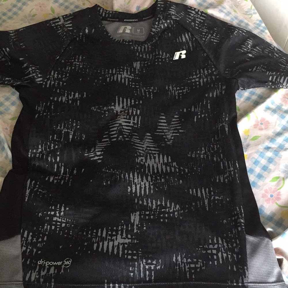 Russell Shirt Black & gray